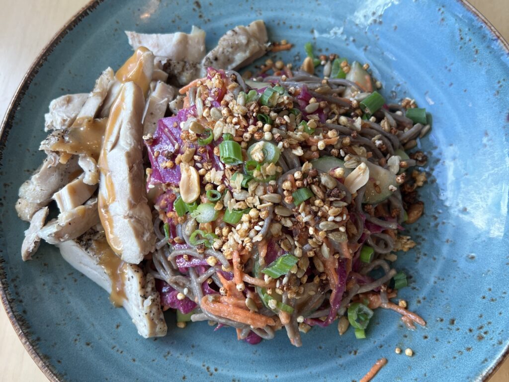 Cumin noodle bowl